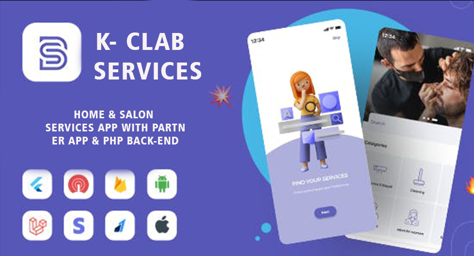K- Clab Services - Home Service App